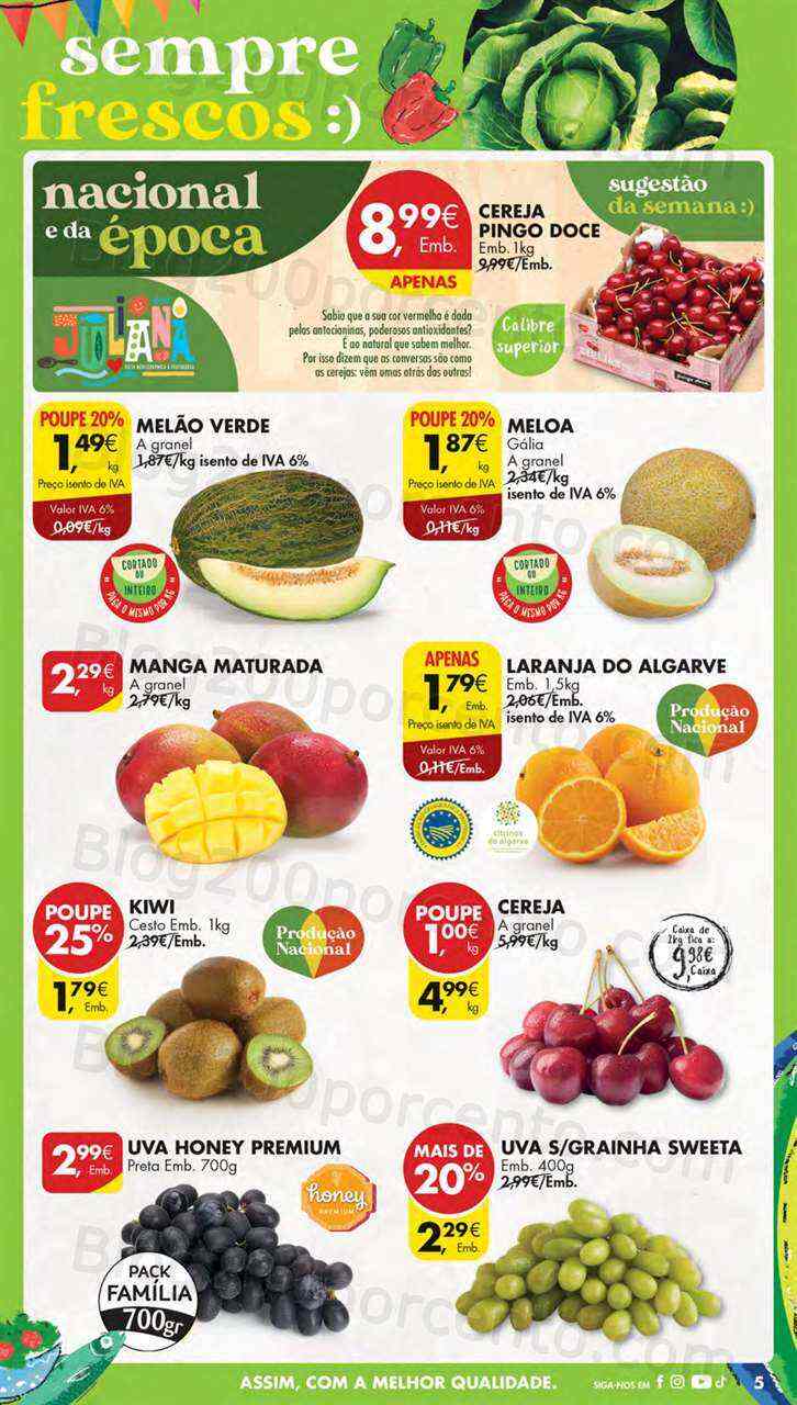 Antevisão Folheto PINGO DOCE Lojas Grandes Promoções de 30 maio a 5 junho