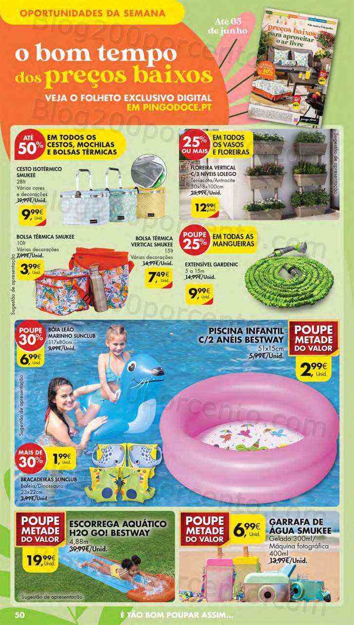 Antevisão Folheto PINGO DOCE Bazar Grandes Promoções de 30 maio a 5 junho