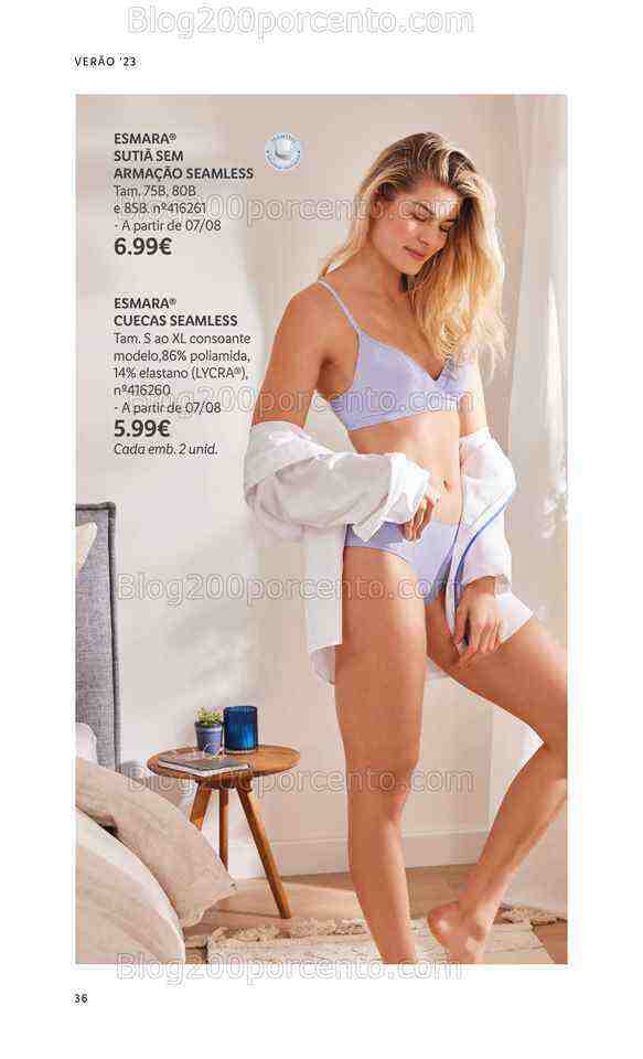 Antevisão Folheto LIDL Moda Verão Promoções a partir de 26 junho
