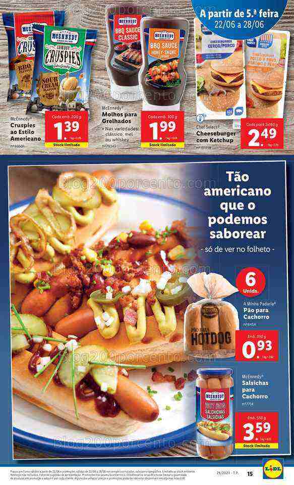 Antevisão Folheto LIDL Sabores do Mundo Promoções de 22 a 28 junho