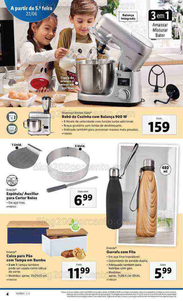 Antevisão Folheto LIDL Bazar Promoções a partir de 22 junho