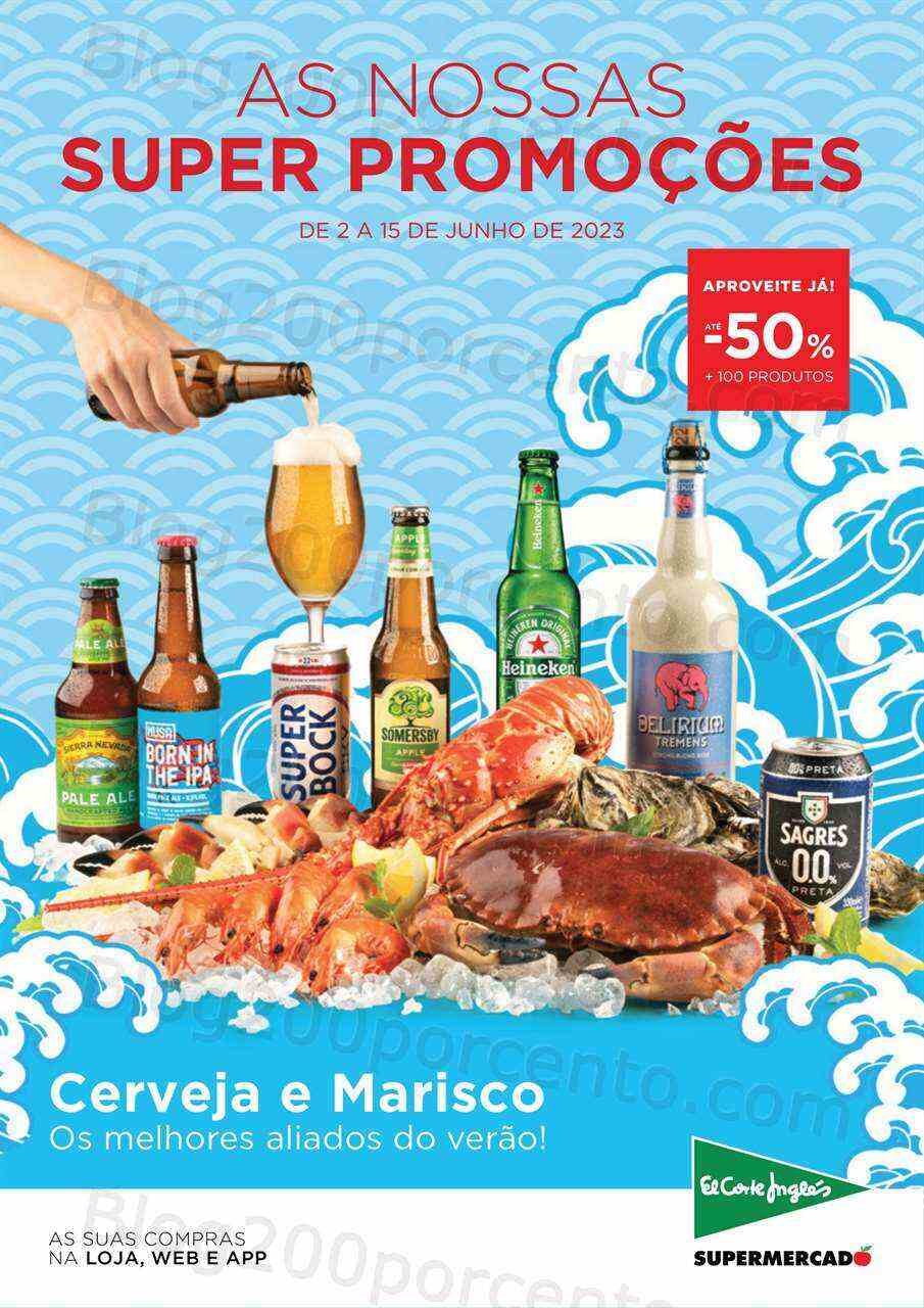 Antevisão Folheto EL CORTE INGLÉS Promoções de 2 a 15 junho