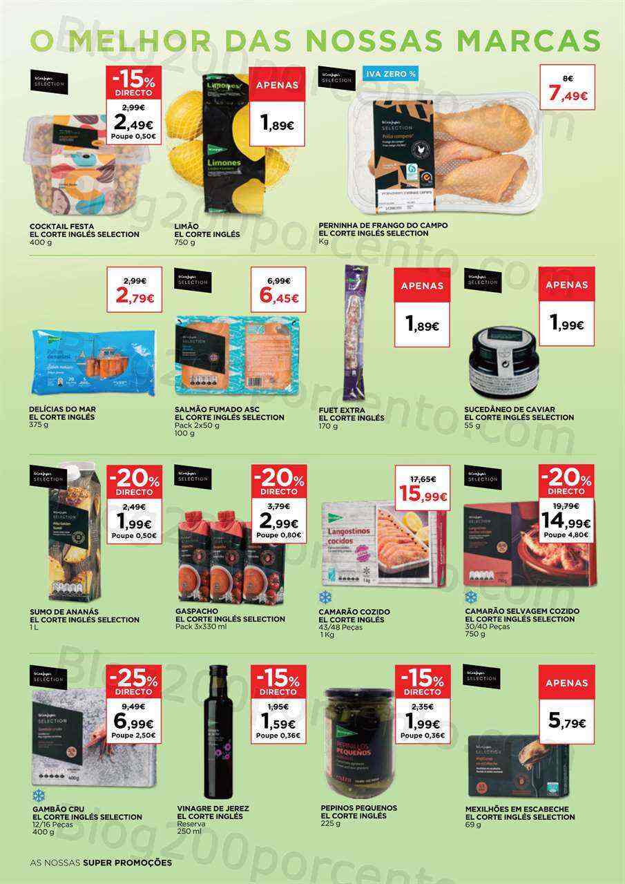 Antevisão Folheto EL CORTE INGLÉS Promoções de 2 a 15 junho