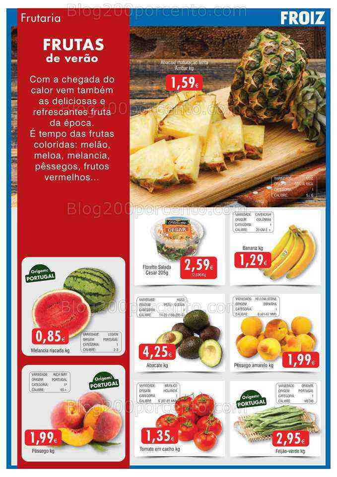 Antevisão Folheto FROIZ Promoções de 23 junho 11 julho