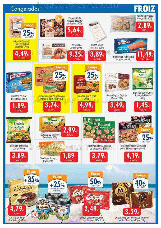 Antevisão Folheto FROIZ Promoções de 23 junho 11 julho