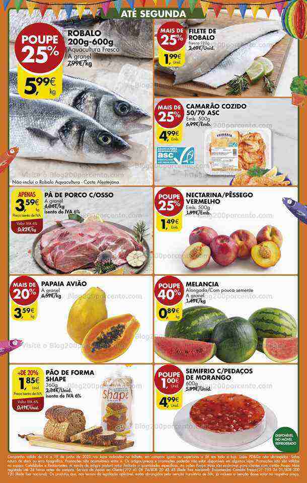 Antevisão Folheto PINGO DOCE Norte Promoções Fim de Semana - 16 a 19 junho