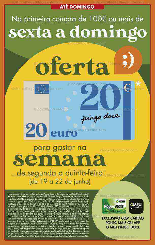 Antevisão Folheto PINGO DOCE Norte Promoções Fim de Semana - 16 a 19 junho