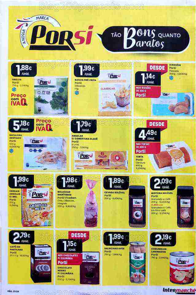Antevisão Folheto INTERMARCHÉ Promoções de 22 a 28 junho