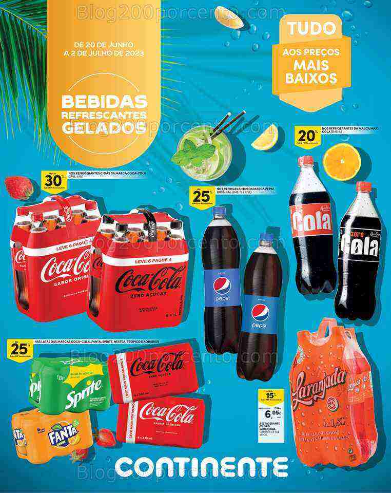 Antevisão Folheto CONTINENTE Madeira Promoções de 20 a 26 junho