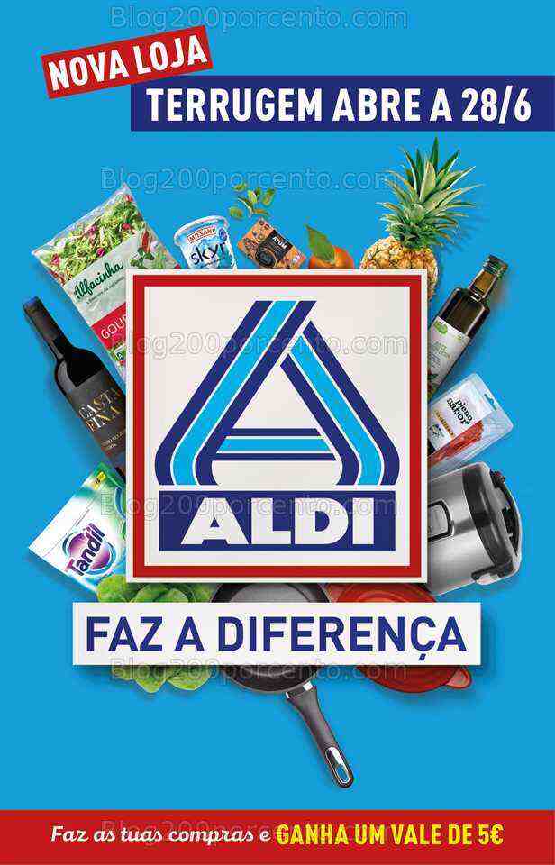 Antevisão Folheto ALDI Aberturas Promoções de 28 junho a 4 julho