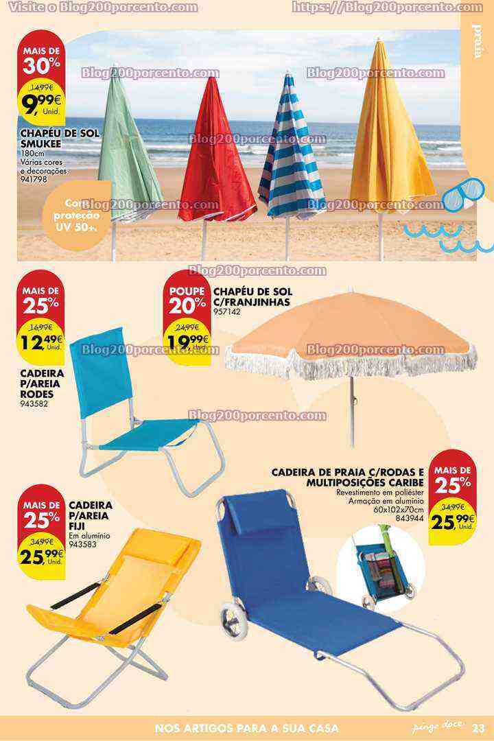 Antevisão Folheto PINGO DOCE Bazar Verão Promoções de 6 a 26 junho