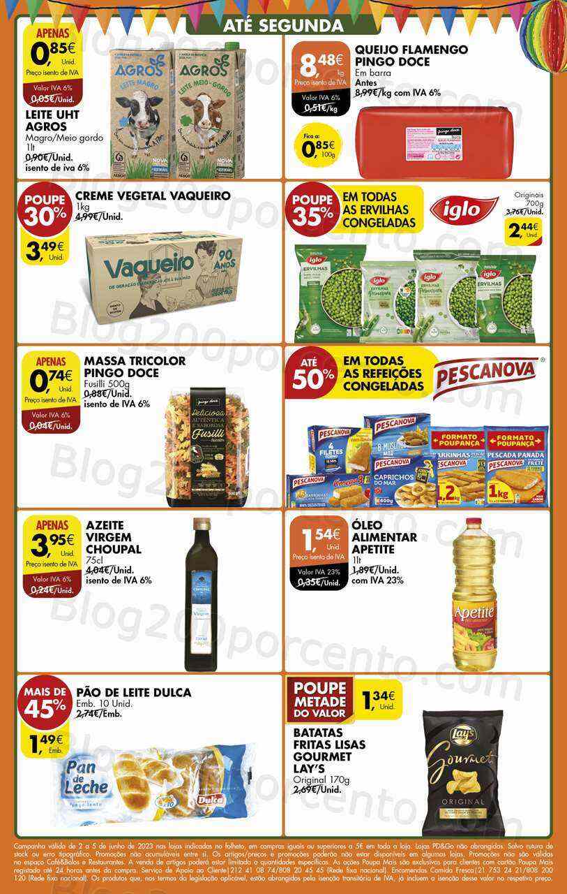 Antevisão Folheto PINGO DOCE Norte Promoções Fim de Semana - 2 a 5 junho