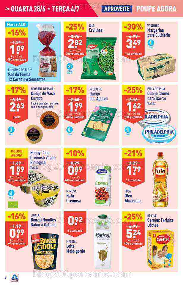 Antevisão Folheto ALDI Promoções de 28 junho a 4 julho