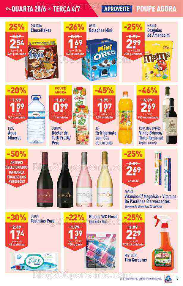 Antevisão Folheto ALDI Promoções de 28 junho a 4 julho
