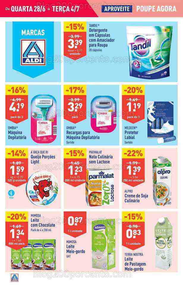 Antevisão Folheto ALDI Promoções de 28 junho a 4 julho