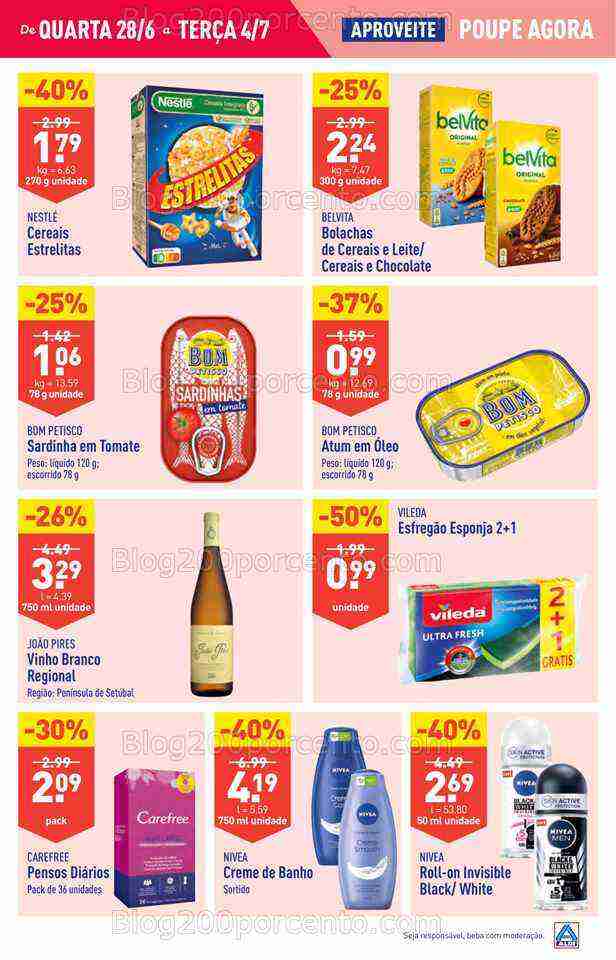 Antevisão Folheto ALDI Promoções de 28 junho a 4 julho