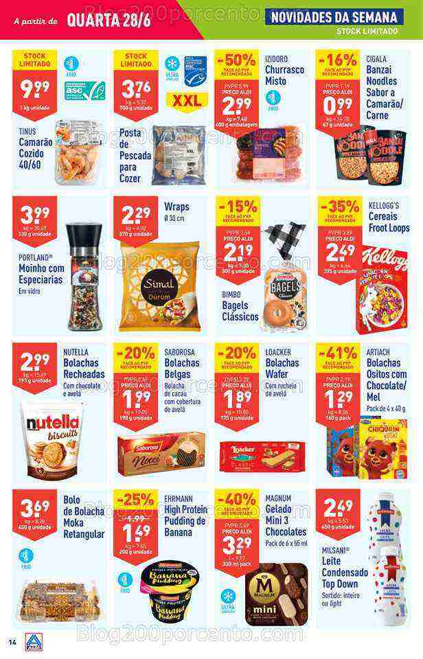 Antevisão Folheto ALDI Promoções de 28 junho a 4 julho