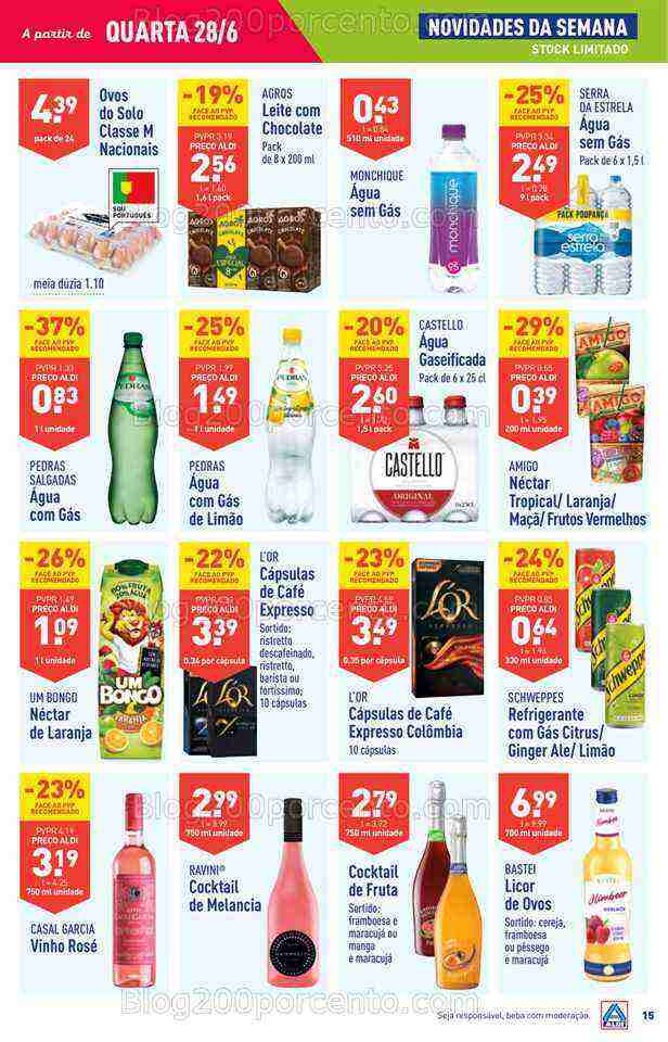 Antevisão Folheto ALDI Promoções de 28 junho a 4 julho