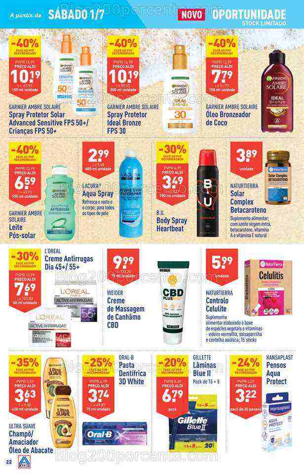 Antevisão Folheto ALDI Promoções de 28 junho a 4 julho
