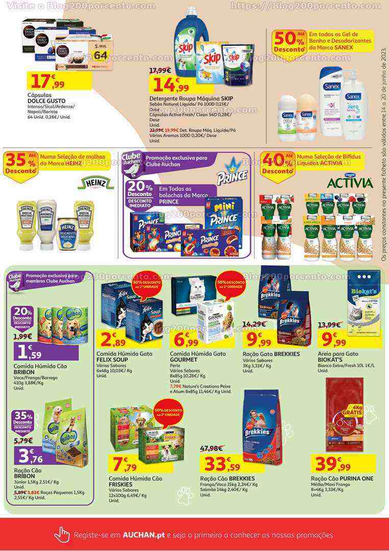 Antevisão Folheto AUCHAN Promoções de 14 a 20 junho