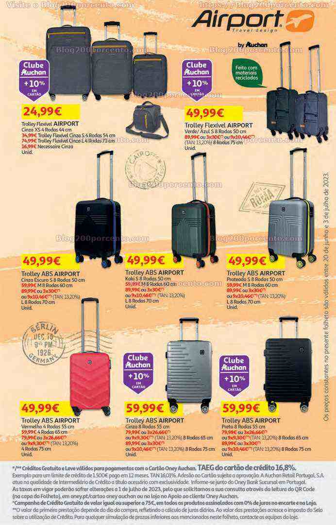 Antevisão Folheto AUCHAN Bazar Promoções de 20 junho a 3 junho