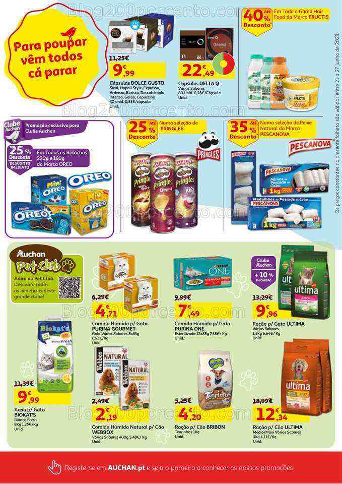 Antevisão Folheto AUCHAN Promoções de 21 a 27 junho
