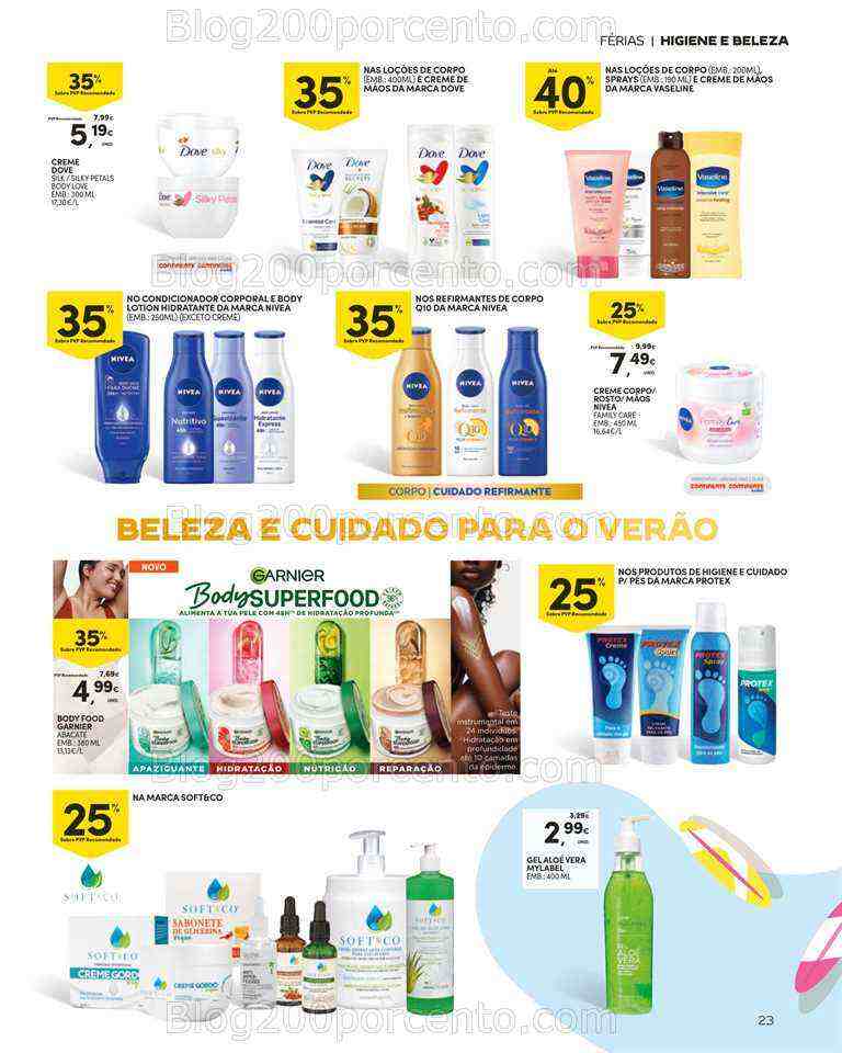 Antevisão Folheto CONTINENTE Bazar Verão Promoções de 27 junho a 30 julho