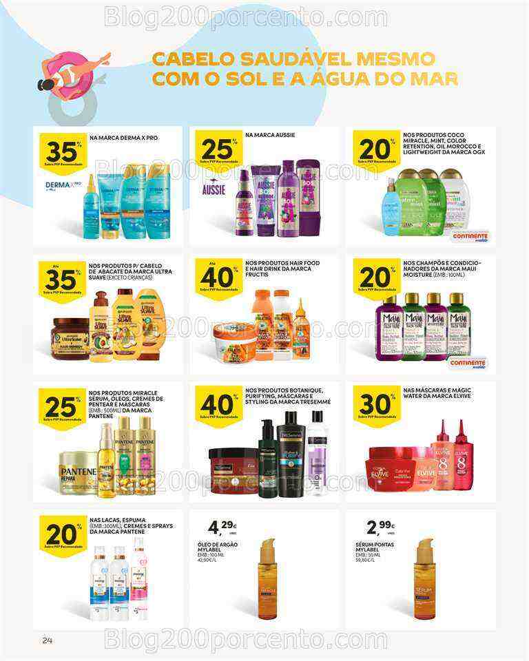 Antevisão Folheto CONTINENTE Bazar Verão Promoções de 27 junho a 30 julho