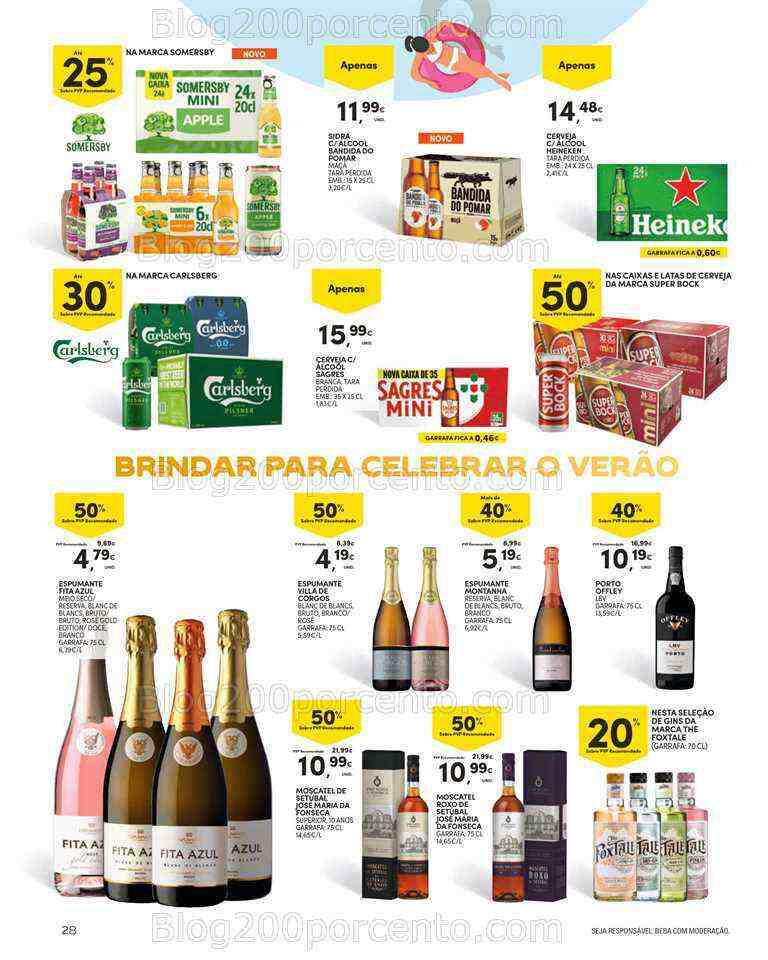 Antevisão Folheto CONTINENTE Bazar Verão Promoções de 27 junho a 30 julho