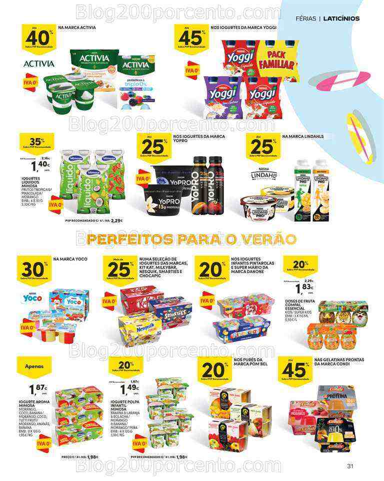 Antevisão Folheto CONTINENTE Bazar Verão Promoções de 27 junho a 30 julho