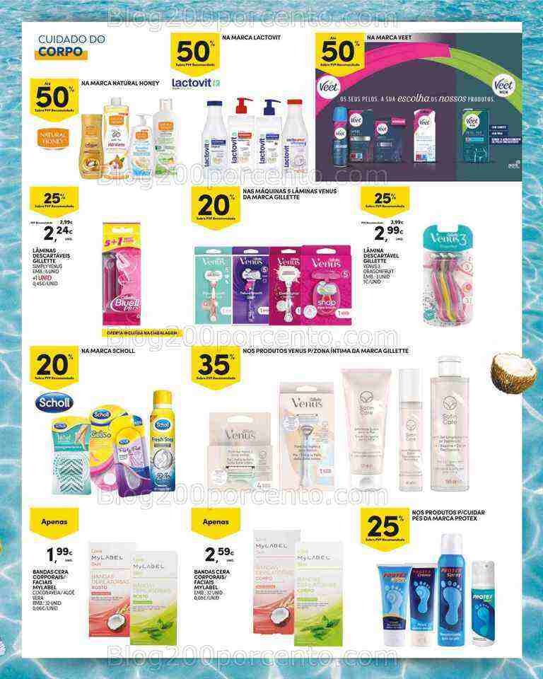 Antevisão Folheto CONTINENTE Verão em Beleza Promoções de 20 junho a 2 julho