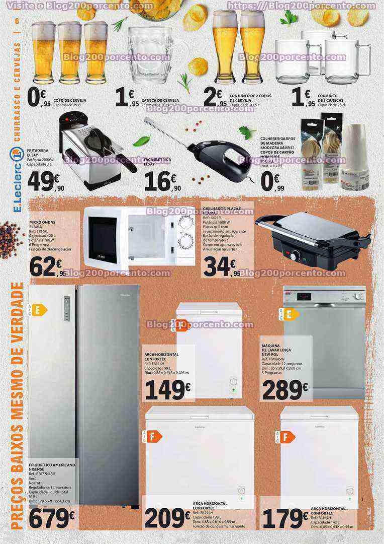 Antevisão Folheto E-LECLERC Especial Churrasco Promoções de 6 a 18 junho