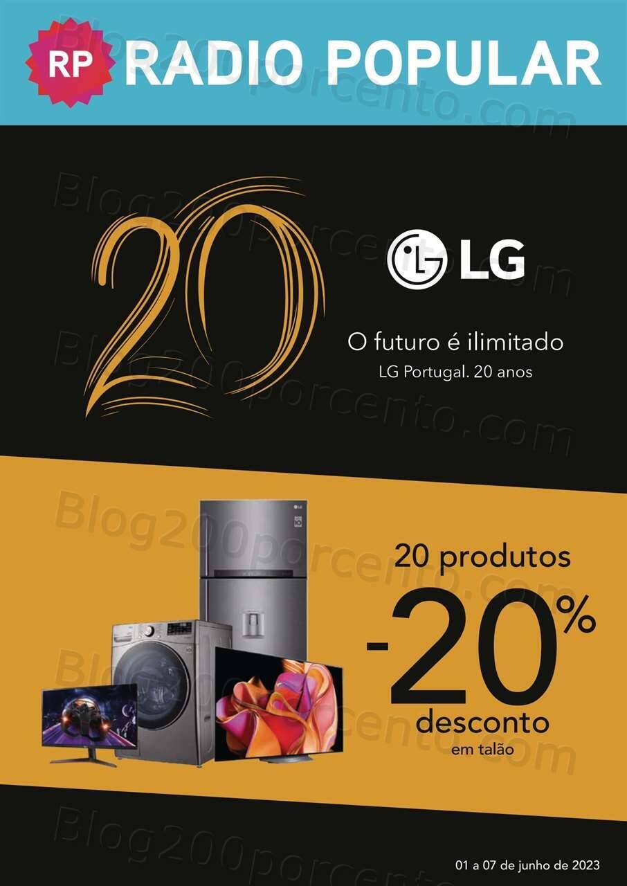 Antevisão Folheto RADIO POPULAR Promoções de 1 a 7 junho