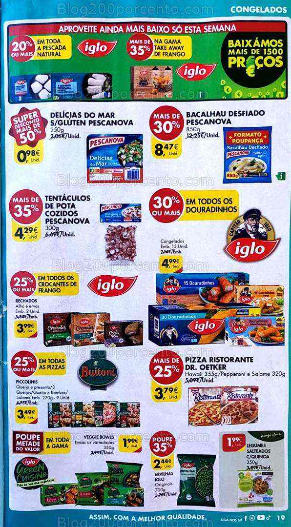 Antevisão Folheto PINGO DOCE Promoções de 4 a 10 julho