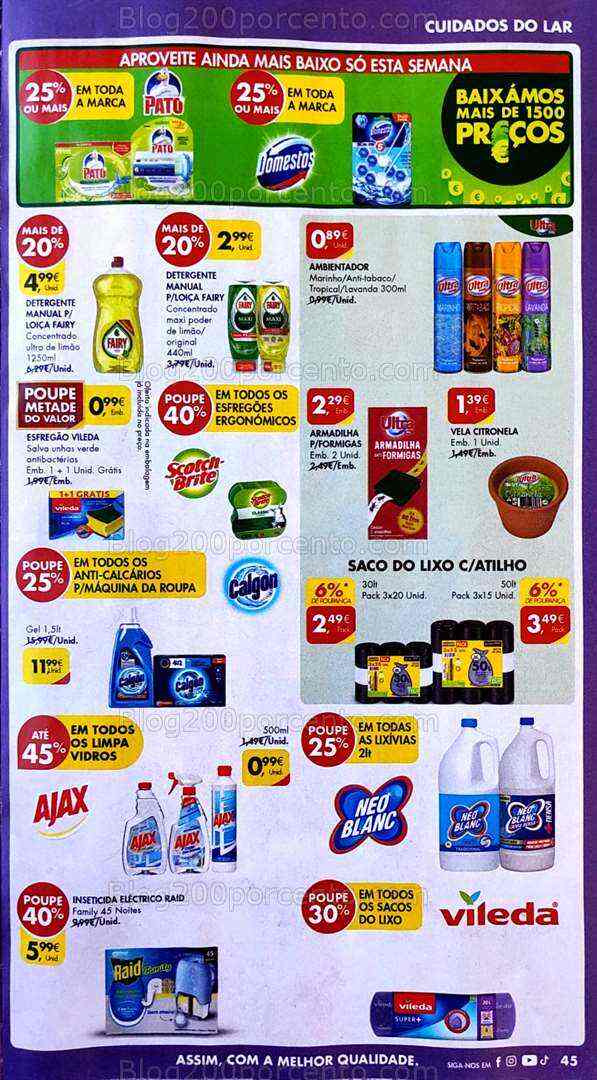 Antevisão Folheto PINGO DOCE Promoções de 4 a 10 julho
