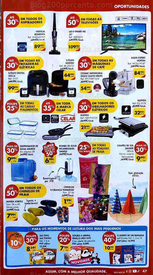 Antevisão Folheto PINGO DOCE Bazar Promoções de 4 a 10 julho