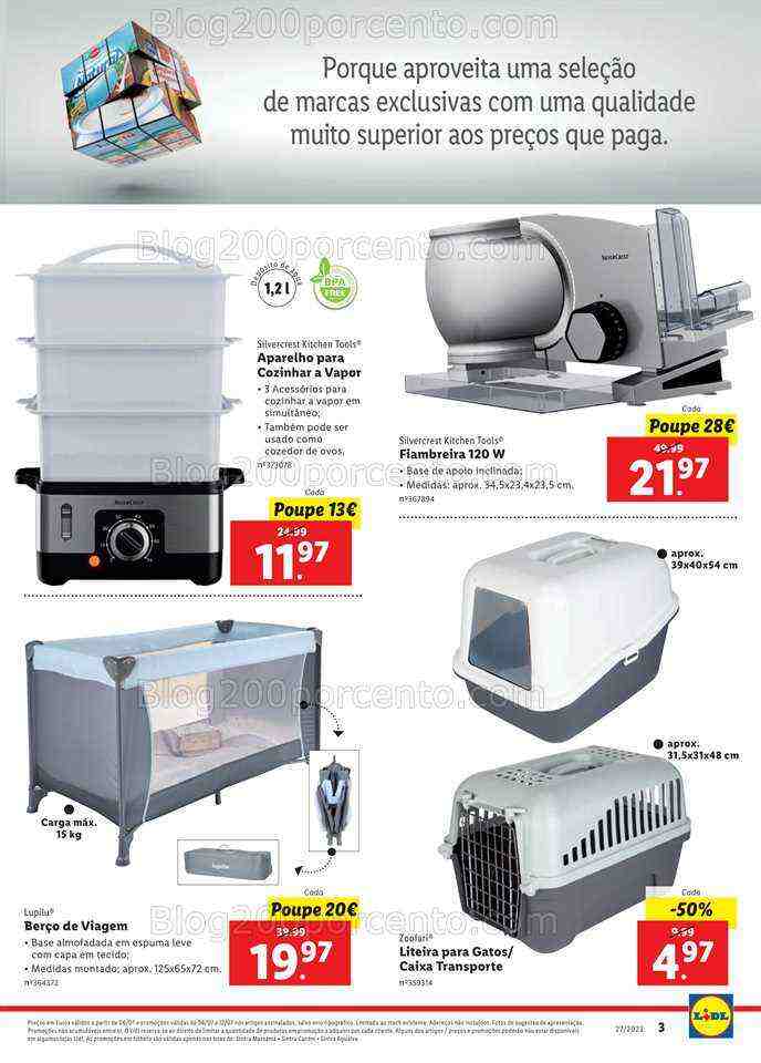 Antevisão Folheto LIDL Extra Promoções de 6 a 12 julho