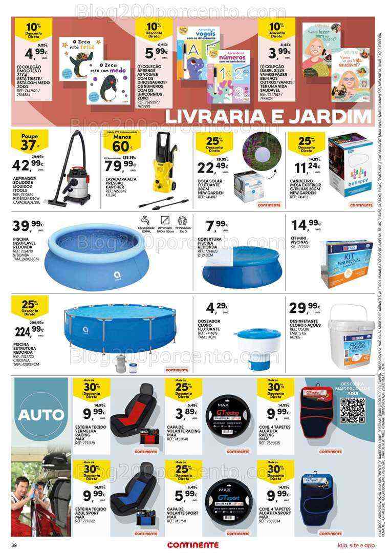 Antevisão Folheto CONTINENTE Bazar Promoções de 11 a 17 julho