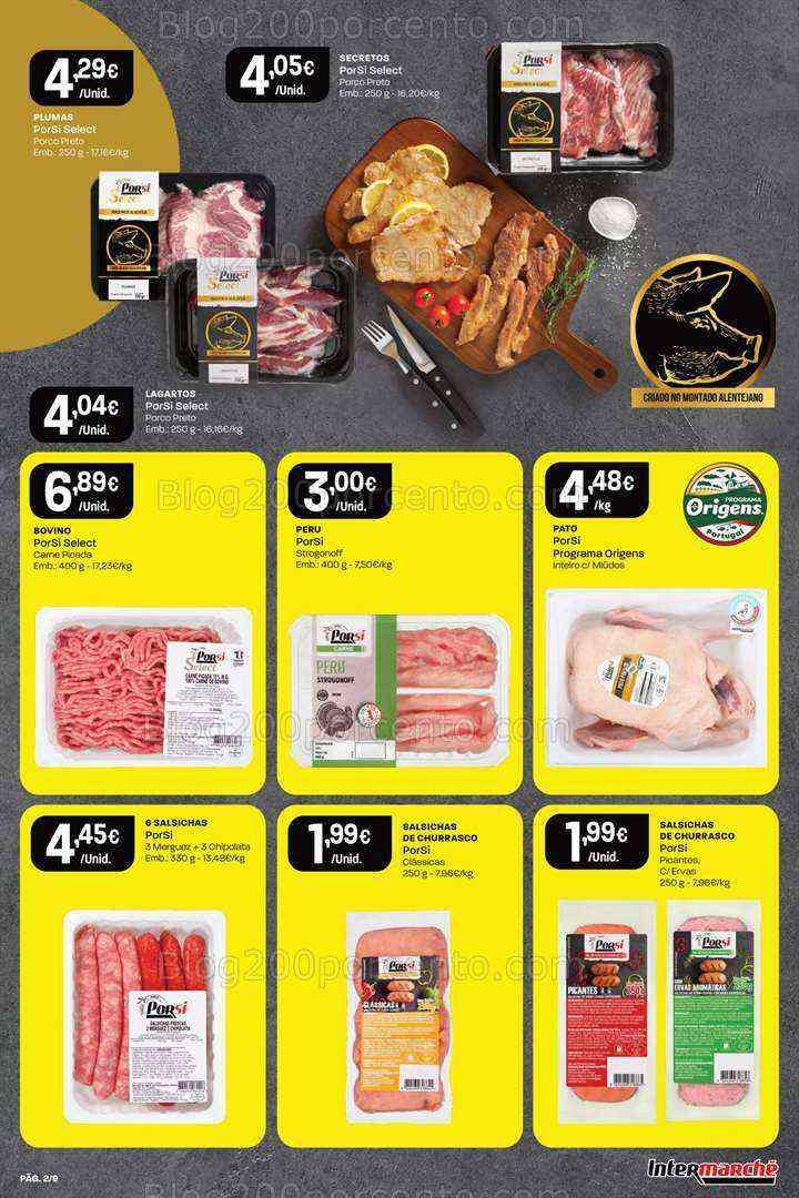 Antevisão Folheto INTERMARCHÉ Especial Porsi Promoções de 6 a 12 julho