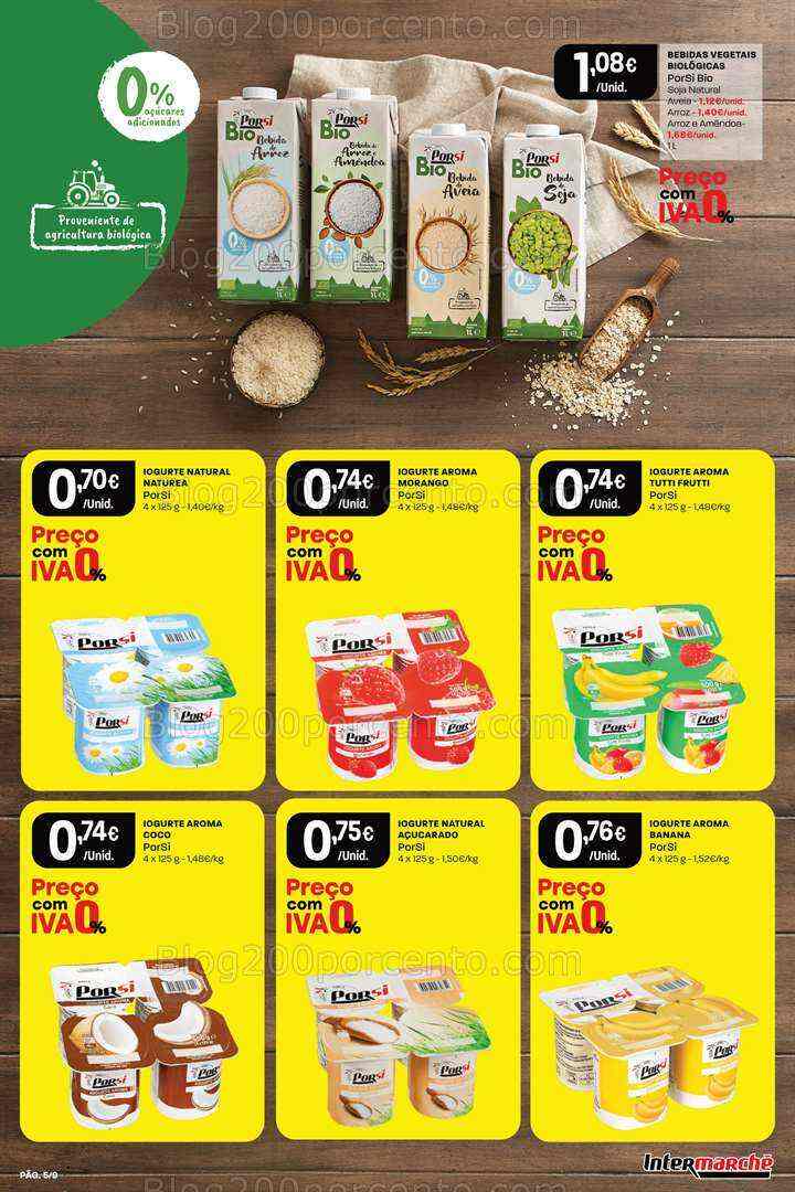 Antevisão Folheto INTERMARCHÉ Especial Porsi Promoções de 6 a 12 julho