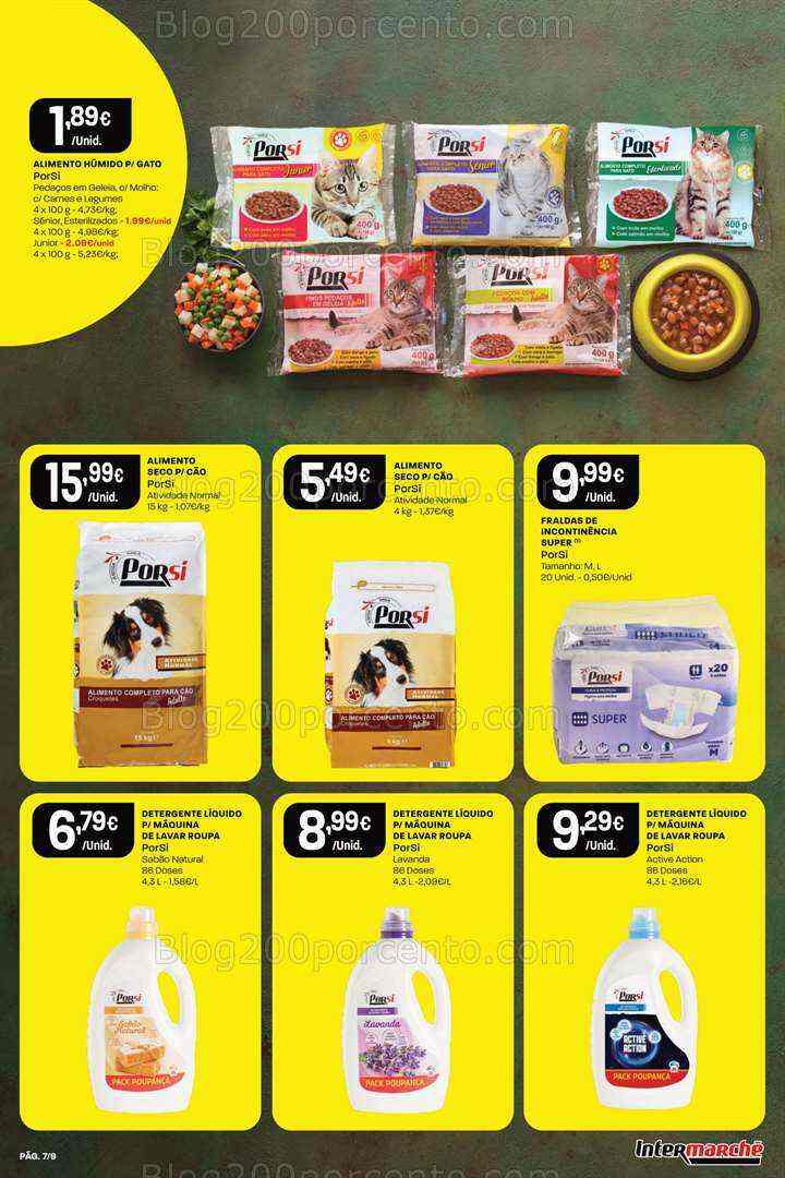 Antevisão Folheto INTERMARCHÉ Especial Porsi Promoções de 6 a 12 julho