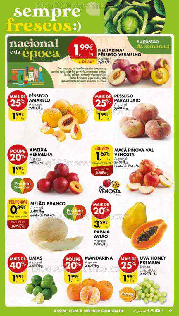 Antevisão Folheto PINGO DOCE Lojas Norte Promoções de 4 a 10 julho