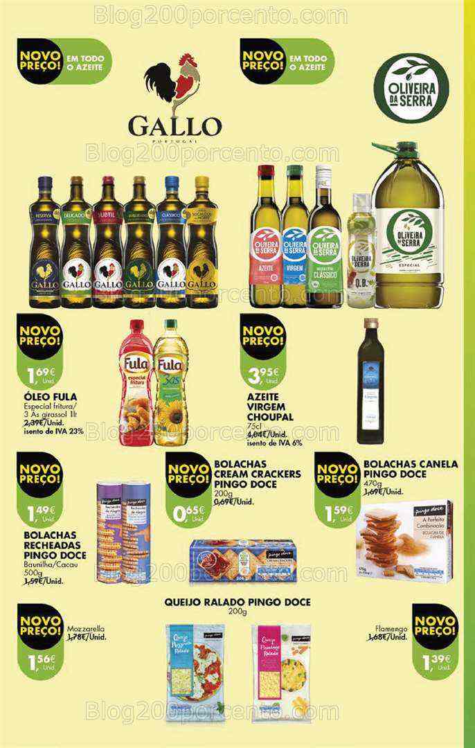 Antevisão Folheto PINGO DOCE Promoções Fim de Semana - 6 a 10 julho