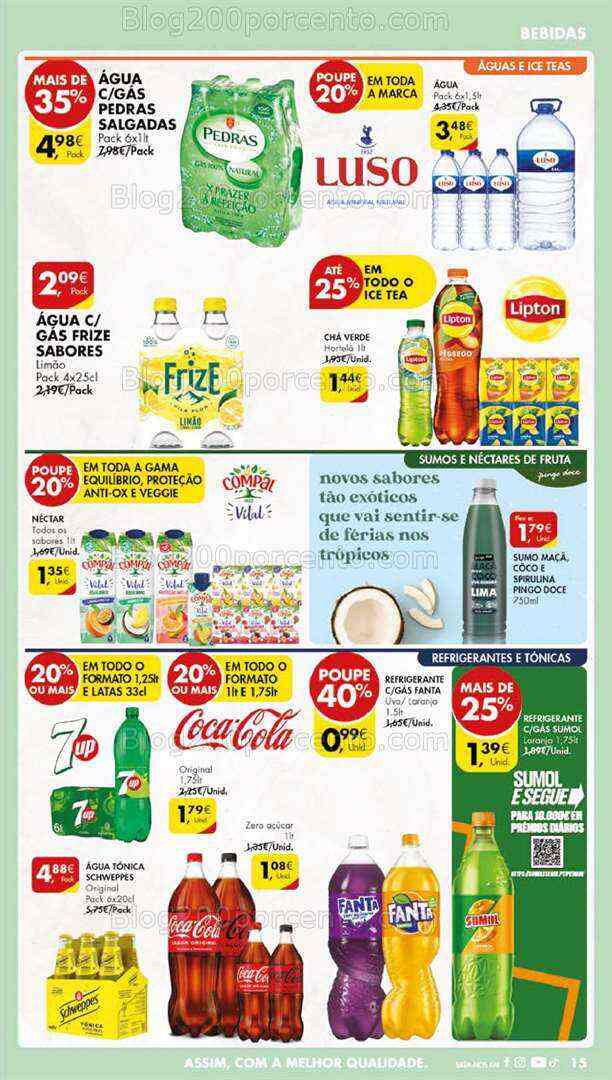 Antevisão Folheto PINGO DOCE Lojas Pequenas Promoções de 11 a 17 julho