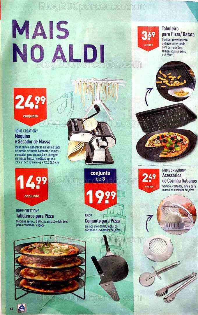 Antevisão Folheto ALDI Bazar Promoções a partir de 12 julho