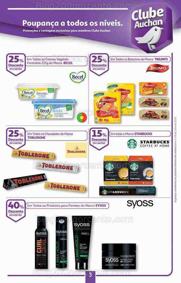 Antevisão Folheto AUCHAN Promoções de 4 a 18 julho