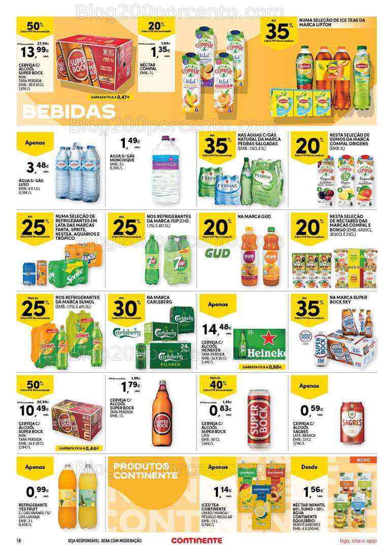 Antevisão Folheto CONTINENTE Bom Dia Promoções de 4 a 10 julho