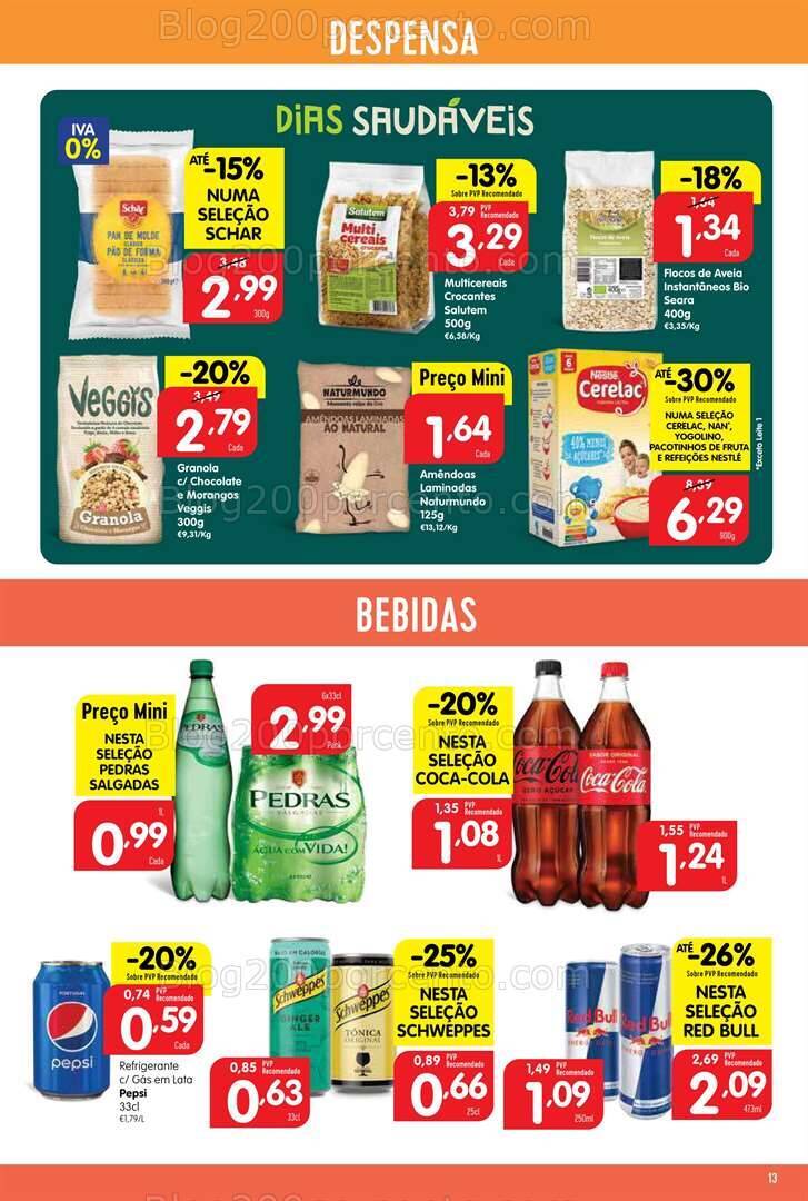 Antevisão Folheto MINIPREÇO Promoções de 13 a 19 julho