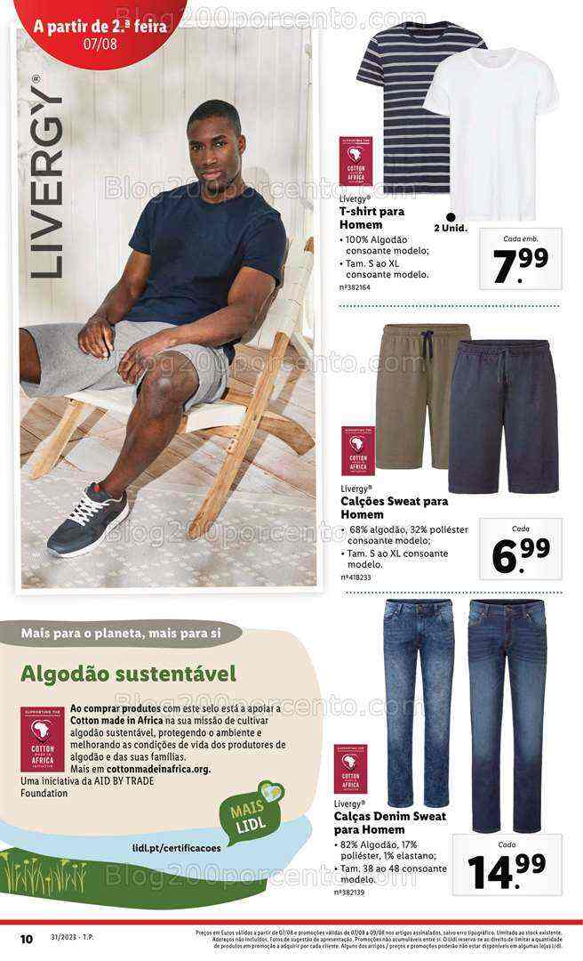 Antevisão Folheto LIDL Bazar Promoções a partir de 7 agosto