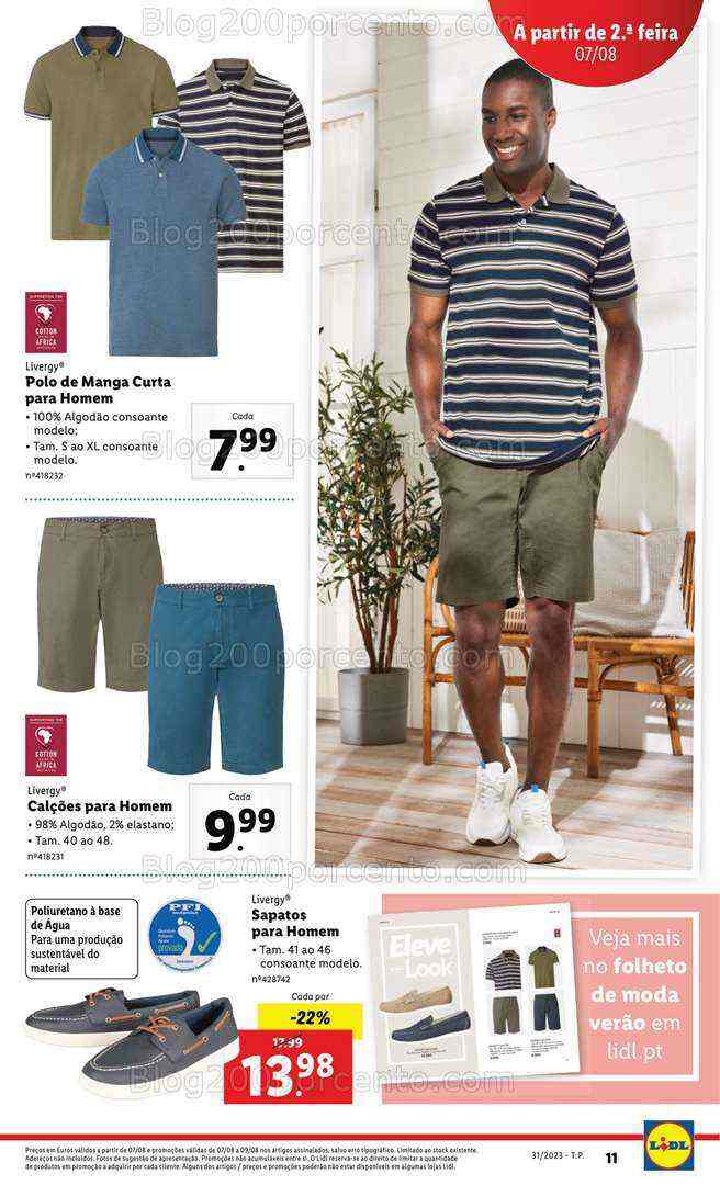 Antevisão Folheto LIDL Bazar Promoções a partir de 7 agosto